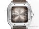 THB Factory Replica Cartier Santos Arabic Letters with Gray Dial Swiss Extra-Thin Watches (10)_th.jpg